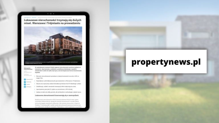 Luksusowe nieruchomości trzymają się dużych miast. Warszawa i Trójmiasto na prowadzeniu