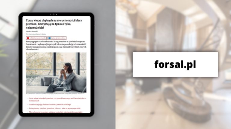 Coraz więcej chętnych na nieruchomości klasy premium. Korzystają na tym nie tylko najzamożniejsi