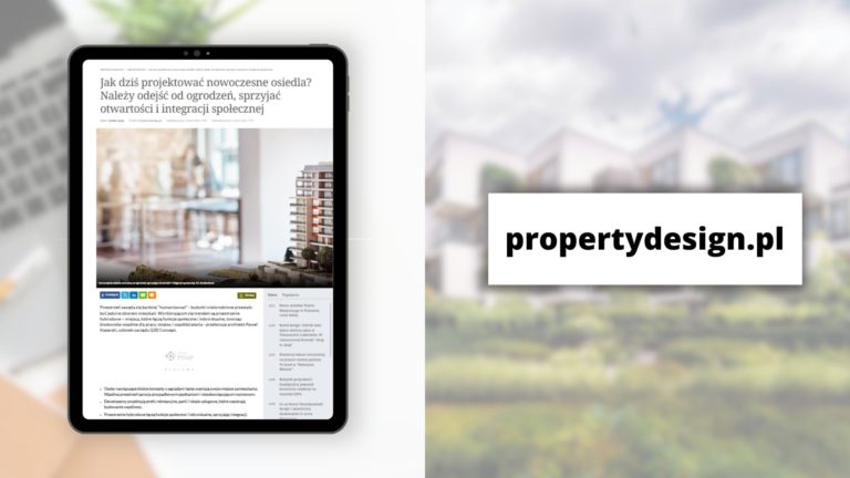 Jak dziś projektować nowoczesne osiedla? Należy odejść od ogrodzeń, sprzyjać otwartości i integracji społecznej