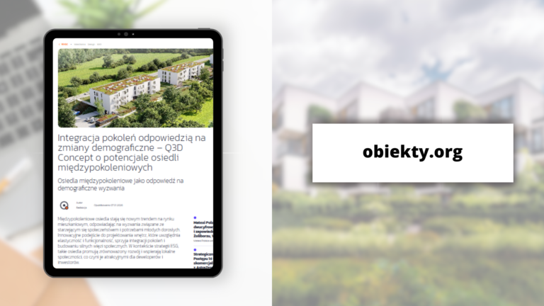 Q3D Concept o potencjale osiedli międzypokoleniowych