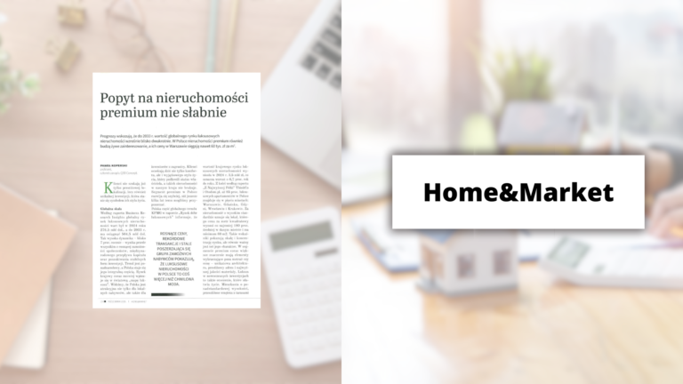 Popyt na nieruchomości premium nie słabnie